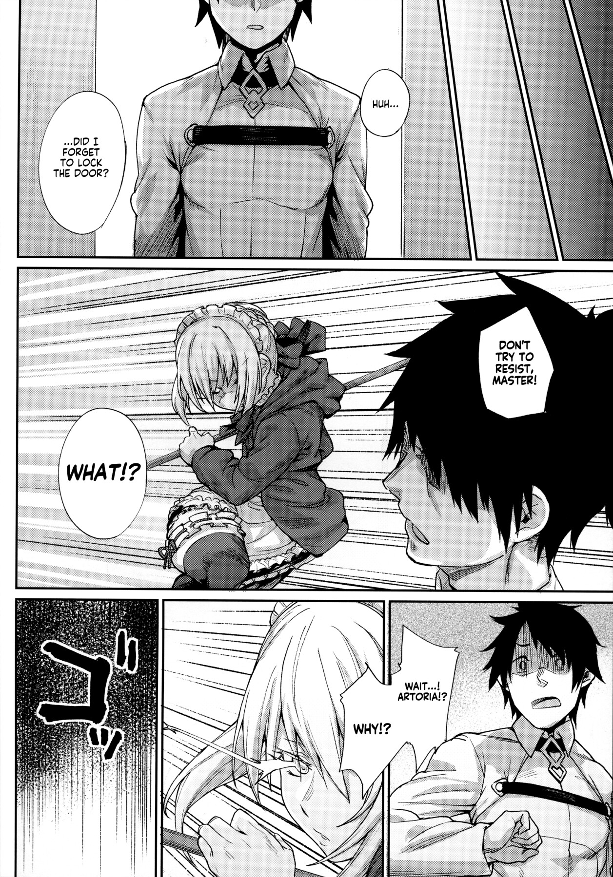 Hentai Manga Comic-How to discipline Master-Read-3
